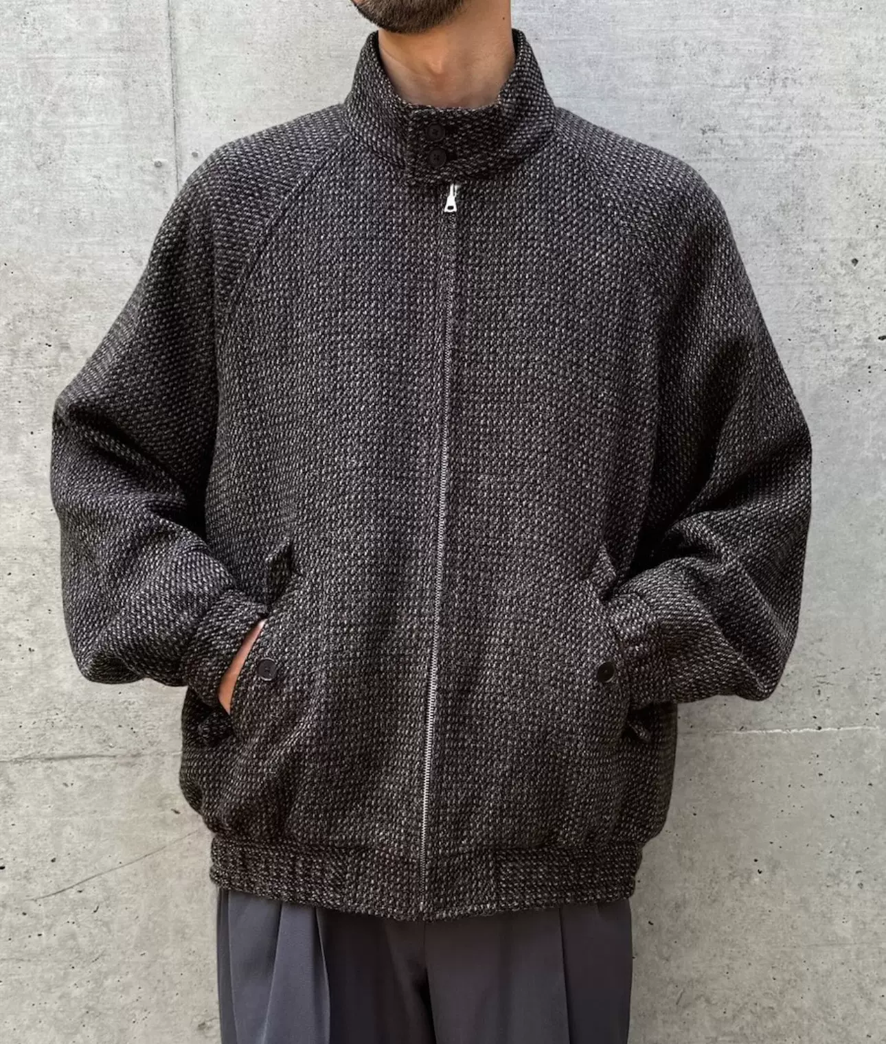 CLESSTE/SLUB PILE KNIT POLO Cable Knit Polo - Olive