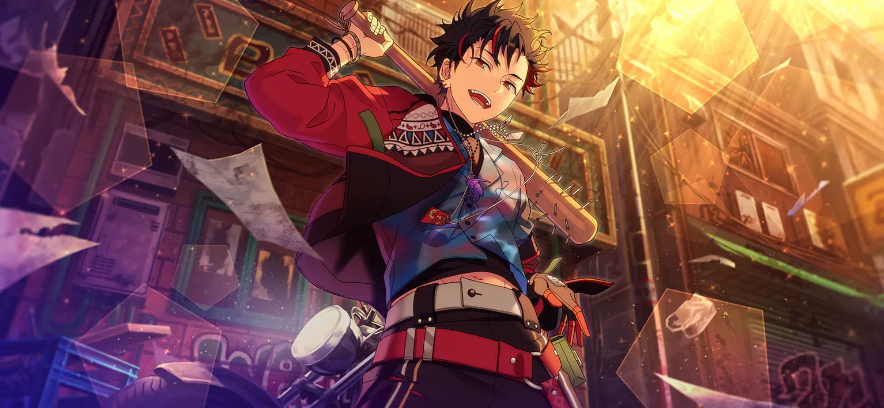 あんスタ 南雲鉄虎 偶像梦幻祭 冬日 中国 缶バッジ 冬日拍立得