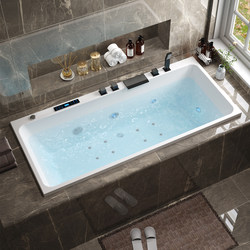 Embedded Bathtub Acrylic Surf Massage Home Adult Inlaid Brick Smart Constant Temperature Heating Bathtub