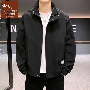 
Oriental Camel Spring New Stand Collar Jacket Men's Korean Style Spring and Autumn Casual Fashion Versatile Jacket Tops for Men