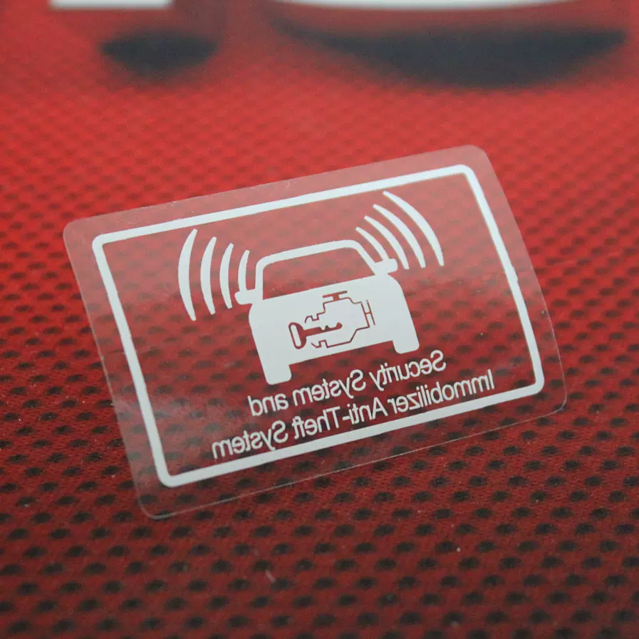 汉魂贴纸适用于汽车玻璃贴纸防盗车贴透明贴定制贴纸0616