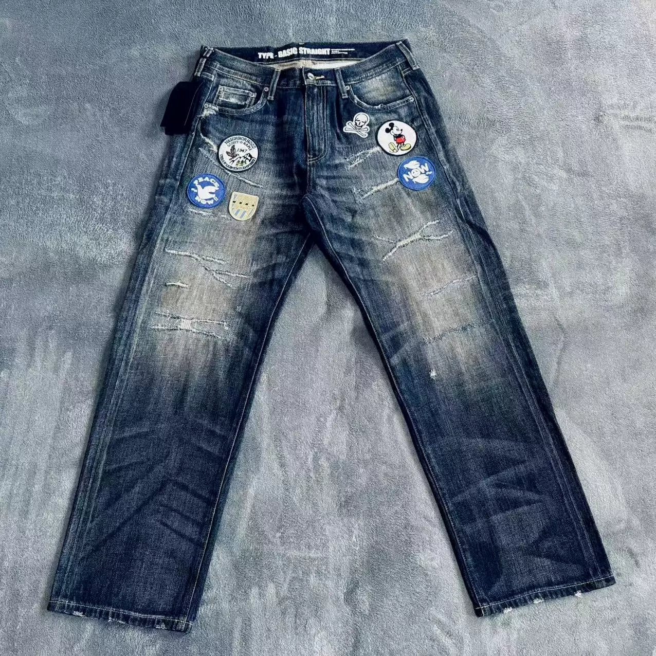 NEIGHBORHOOD×Disney BIGBAD SAVAGE BASIC NEIGHBORHOOD x Disney 09AW BIG BAD.SAVAGE.NARROW/14OZ-PT