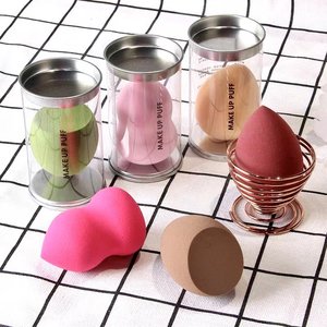Super soft beauty eggs, sponge makeup gourd water drops, no powder makeup ball, powder puff independent packaging beauty tool