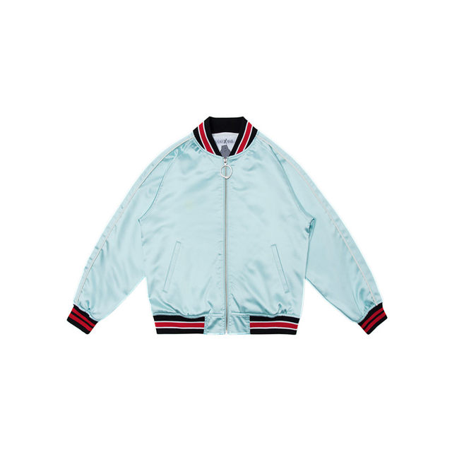 CATXMAN Pakho Chau 'CATITUDE' SOUVENIRJACKET powder blue jacket
