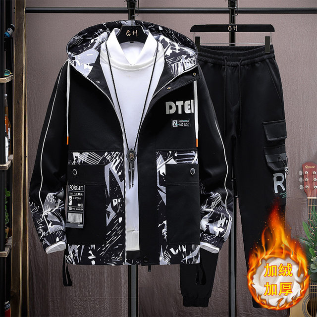 Spring and autumn jacket 12yearold boy 13 teenage student 14 trendy