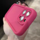Rose red macaron K11 suitable for OPPO Reno14/13/12 mobile phone case 9pro+ solid color 10/Find X8S+/A2 dopamine A72/5 anti-fall 6 airbags X9/7 female 3 silicone A1x