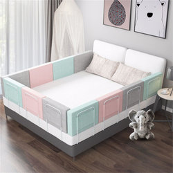 Baby Bed Rail Guardrail Single-Sided Bed End Barrier Anti-Fall Single Side Enclosure Bedside Anti-Fall Bed Rail