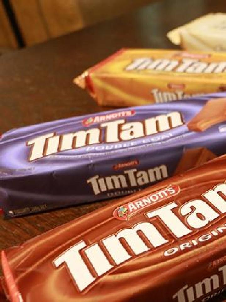 Timtam 黑巧克力原味夹心威化饼干