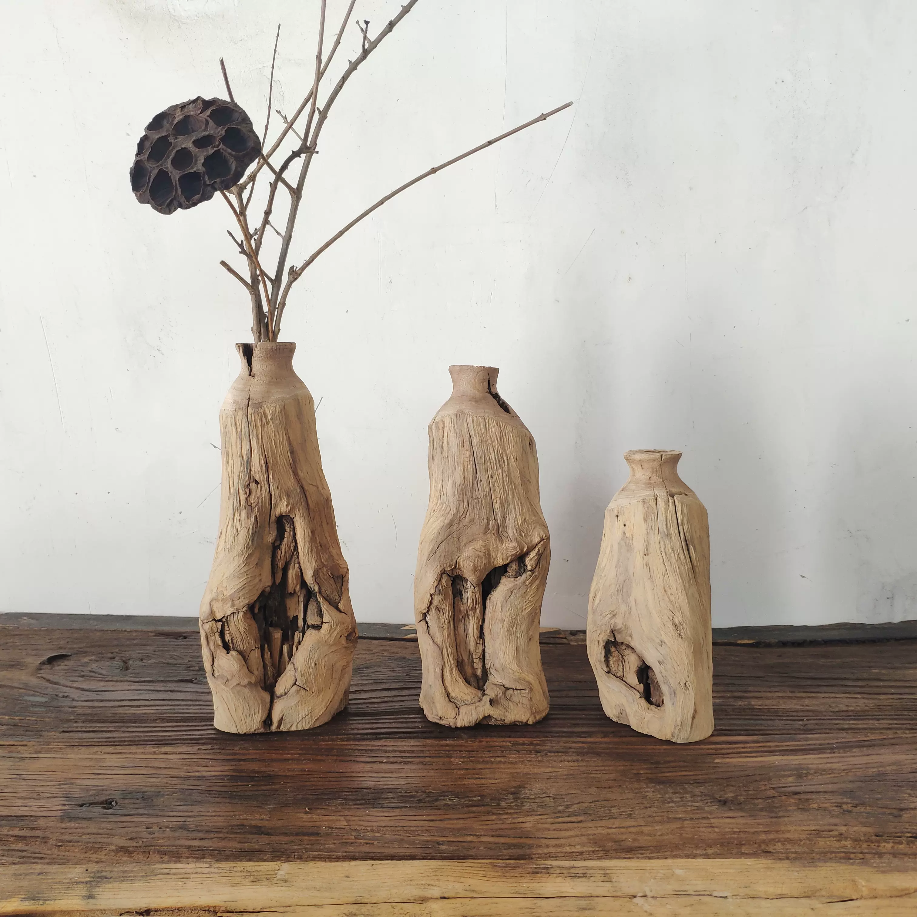 姜菖園作 壺 花瓶 乾漆