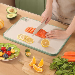 Antibacterial Cutting Board for Home Use, Kitchen Chopping Board, Fruit Cutting Board Set, Knife Board, Panel, Wheat Straw Chopping Board