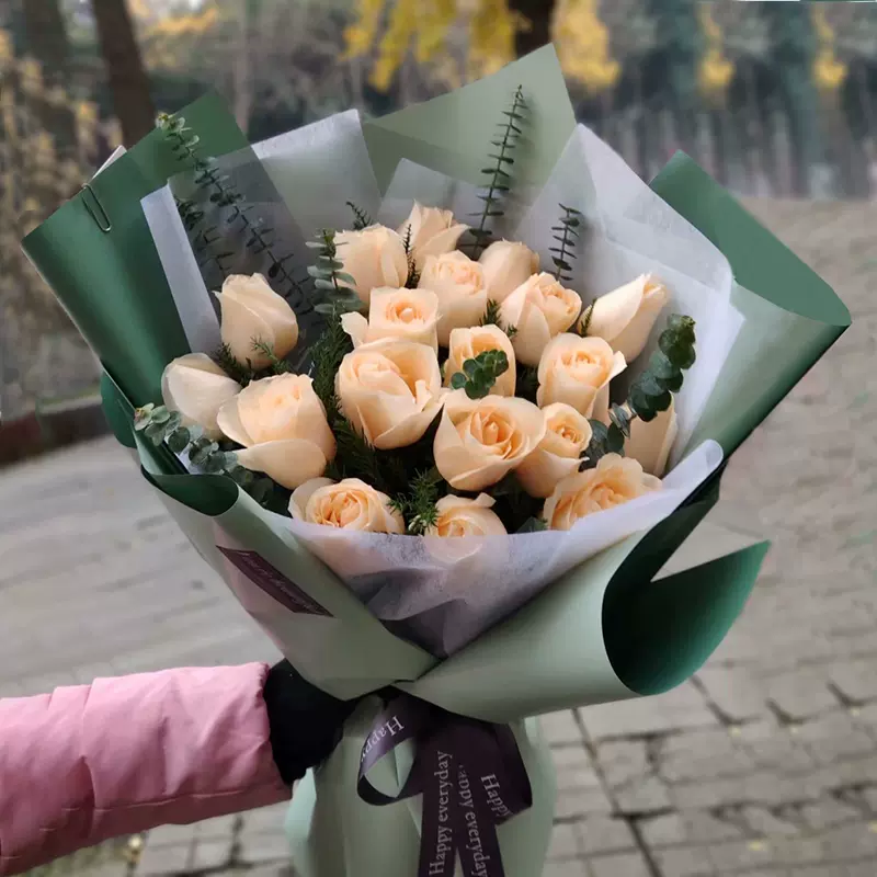 佛山同城鮮花快遞生日玫瑰花束禪城南海大瀝桂城順德大良北