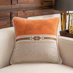 Chenille Living Room Sofa Cushion, Headboard Backrest Cushion, Car Lumbar Pillow, Hotel and Guesthouse Cushion Cover (Core Not Included)