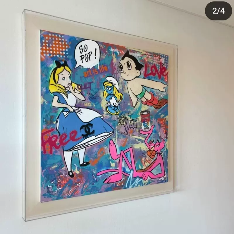 村上隆×mebae smile聯名限量版畫三款福岡限定限量100版