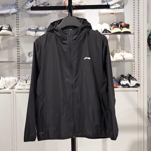 
Li Ning thin sports windbreaker men's 2025 new quick-drying translucent summer jacket sunscreen AFDV261LL