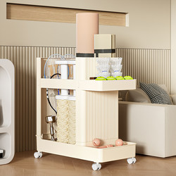 Trendy Yoga Mat Storage Basket with Wheels, Storage Rack for Sports and Fitness Equipment, Basketball Storage Rack, Home Organization Tool