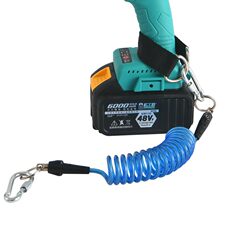 Electric Wrench Safety Rope Lithium Drill Anti-Drop Universal Hook Anti-Drop Rope 360-Degree Rotatable Built-In Steel Wire