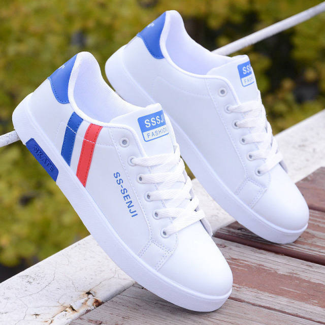 Men's shoes new Internet celebrity white shoes men's Korean style ...