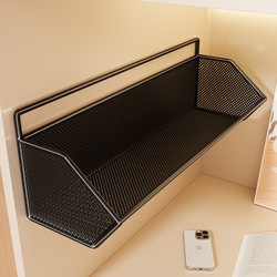 Dormitory Wall-Mounted Storage Rack, No-Drill Storage Rack, Bathroom Toilet Household Multi-Functional Cabinet Side Wall Hanging Storage Rack