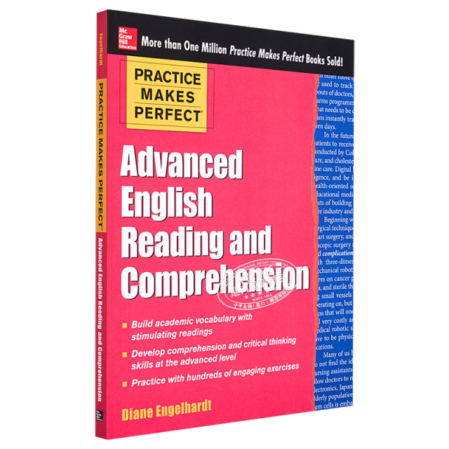 Practice makes perfect advanced english reading and
