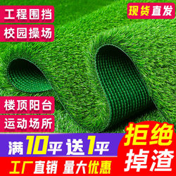 Simulated Lawn Carpet, Fake Turf Mat, Plastic Outdoor Artificial Sports Field, Artificial Fence, Kindergarten Green Floor Mat