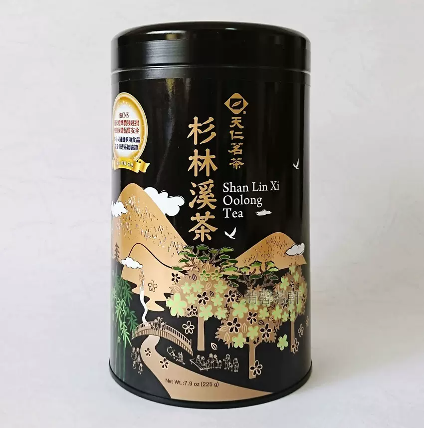 台湾高山茶杉林溪乌龙茶天仁茗茶杉林溪茶225g 台湾直