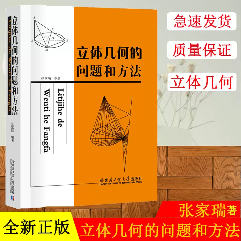 正版现货立体几何的问题和方法张家瑞几何学数学哈尔滨工业大学出版社 书籍