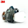 3m6502QL Mặt nạ phòng độc phun sơn khí hóa học thuốc trừ sâu Mặt nạ bảo vệ than hoạt tính chống bụi bụi công nghiệp Mặt nạ phòng độc