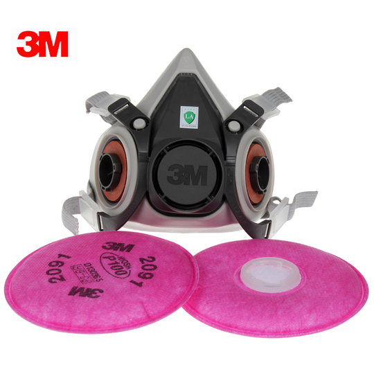 Maschera Di Protezione 3M 6200 - Certificata IT, Per Manutenzione