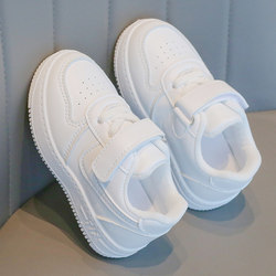 White Shoes for Boys and Girls 2026 Spring and Autumn New Style Shoes Kidsren's Non-Slip Casual Sneakers Soft Sole Baby Sports Shoes