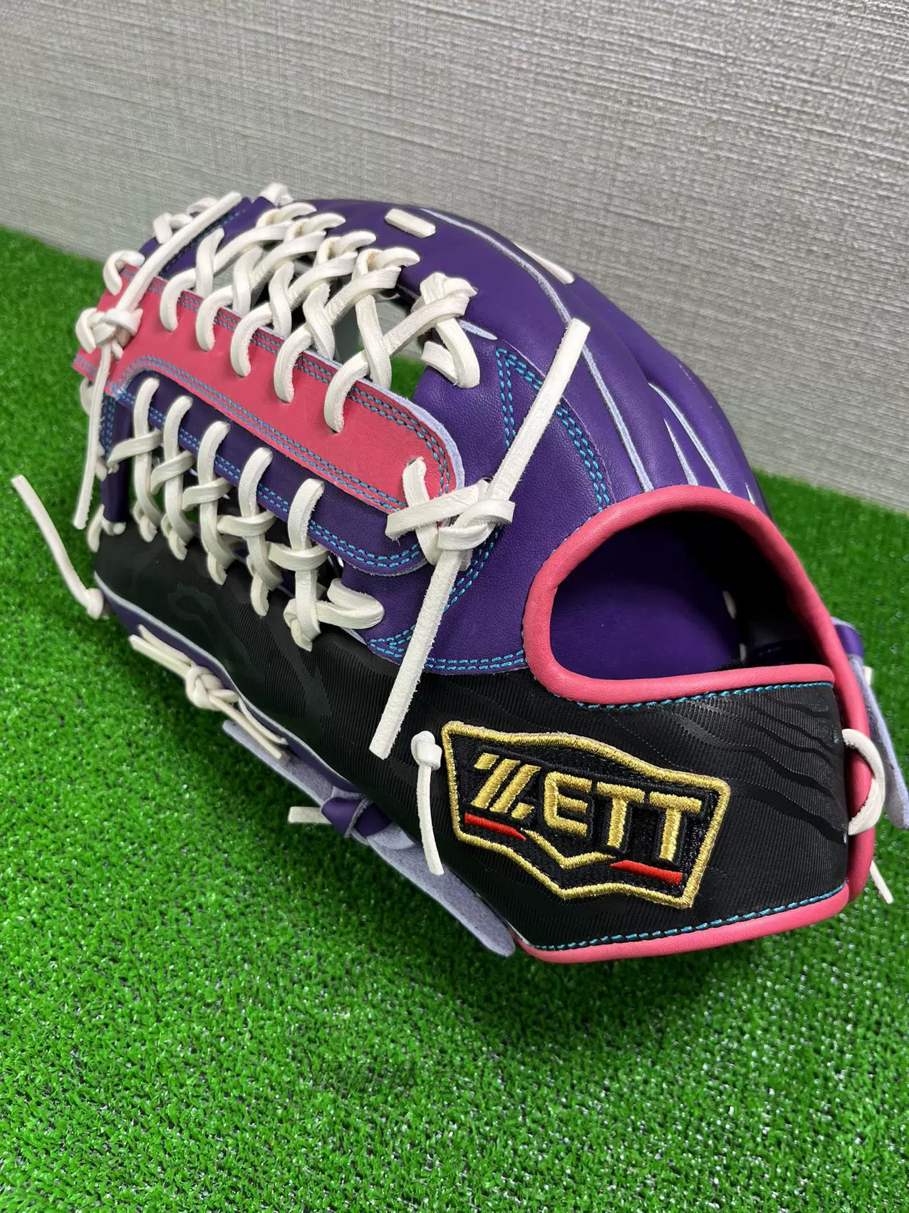ZETT软式展会限定款棒球手套外野手BRGB32347 RH 反手左投用-Taobao