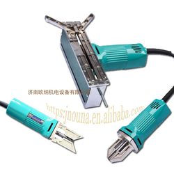 Fengpai Electric Flat Corner Chamfering Machine with Extended Stroke for Plastic Steel Doors and Windows V-Groove Chamfering and Trimming Tool for Internal and External Corners