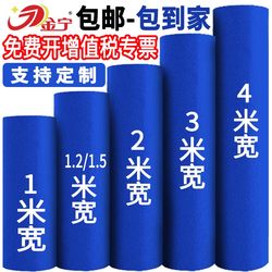 Jinning Celebration Blue Carpet, Thickened Stage Large Area Commercial Store Entrance Sky Blue Carpet for Long-Term Use