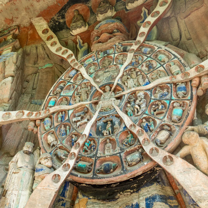 重庆旅游大足石刻/北山石刻/大足博物馆一日游8人小团纯玩