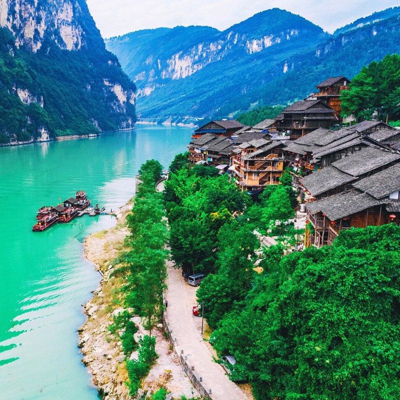 重庆周边旅游游龚滩古镇乌江画廊蚩尤九黎城一日游纯玩8人小团