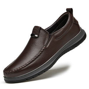 
This year's popular special first-layer cowhide men's shoes men's business formal leather shoes men's fashion breathable shoes British one