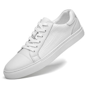 
This year's popular special autumn new men's white casual fashion sneakers cowhide breathable trendy young men's shoes