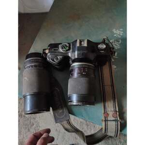 
[Negotiation] YASHICA 108 film SLR camera, color has traces of use, visual inspection