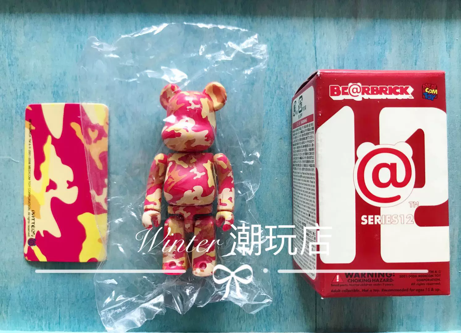 Be@rbrick bearbrick 12代PATTERN ANDY WARHOL 图案100%-Taobao