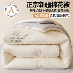2026 New Xinjiang Cotton Winter Quilt, Thickened and Warm, Cotton Quilt Core for Spring and Autumn, Single Summer Cool Air-Conditioning Quilt, Suitable for All Seasons