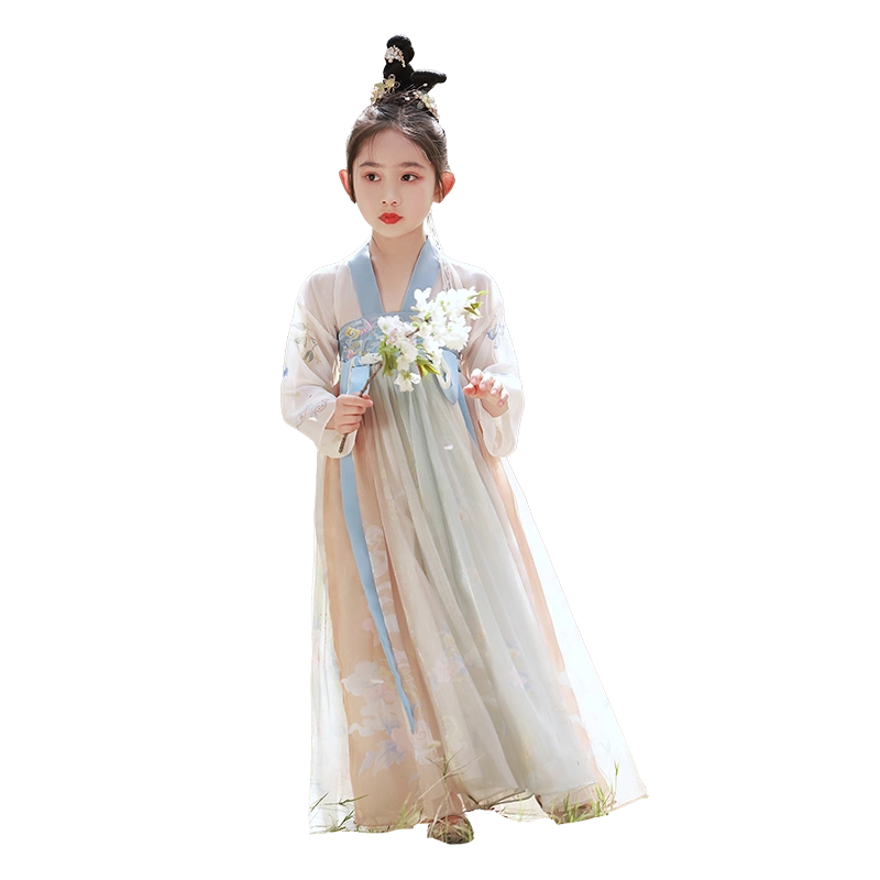 儿童汉服古风女童新中式襦裙2025新款夏季国风童装超仙