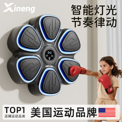 American Children's Smart Music Boxing Machine Wall Target Home Boxing Training Equipment for Girls Children's Day Gift