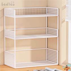 Desktop Bookshelf Storage Rack Home Desk Organizer Student Desk Small Simple Multi-Layer Bookcase Storage