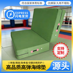 Acrobatic Foam Mat for High Jump, Rock Climbing, Dance, Foldable and Thickened, School-Specific Mat for Martial Arts, Sports Training, and Gymnastics