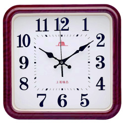 Shanghai Silent Clock for Living Room and Bedroom, Simple Wall Clock for Home Use, Electronic Wall Clock, New Quartz Clock