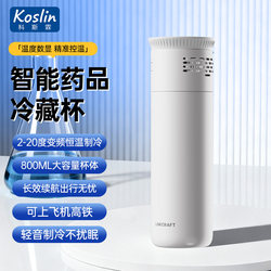 Portable Medicine Box, Insulin Refrigeration Box, Portable Smart Rechargeable Medicine Box, Special Small Refrigerator That Can Be Used on Airplanes