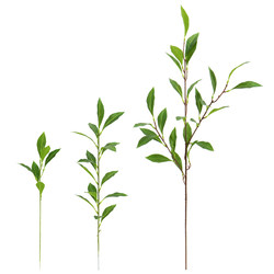 High-End Artificial Green Plants, 3D Printed Leaves, Tea Leaves, Horse-Drooping Trees, Wedding Scene Decoration, Flower Arrangement Decoration