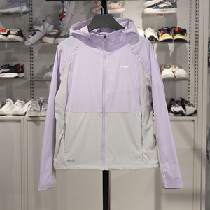 Li Ning sports windbreaker women's 2025 summer new running series outdoor sun protection jacket AFDV248
