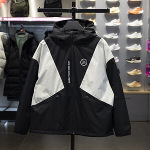 
Li Ning sports windbreaker men's 2025 spring new Wade series water-repellent loose hooded jacket AFDV027