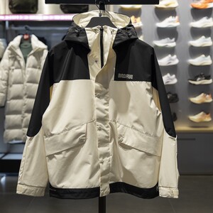 
Li Ning jacket 2025 new style anti-wu BADFIVE men's windproof moisture-permeable loose sports windbreaker AFDV529