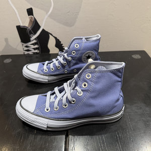 
CONVERSE New product All Star blue and purple high-top men's and women's casual retro canvas shoes A17838C